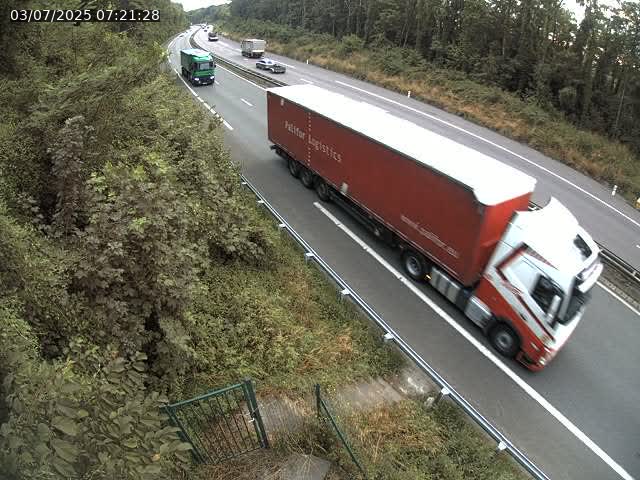 Caméra autoroute France - N52, Crusnes vers Belgique, Luxembourg