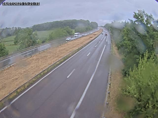 Caméra autoroute France - A31, Fey direction Metz