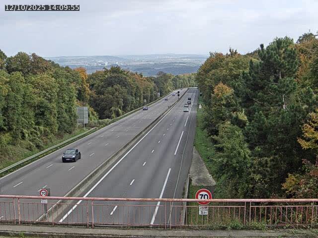 Caméra autoroute France - A33, Houdemont direction Lunéville