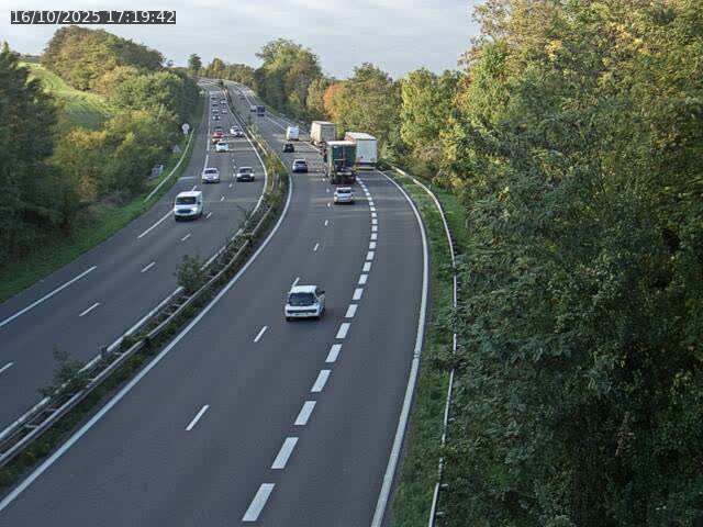 Caméra autoroute France - A33, Rosières direction Lunéville