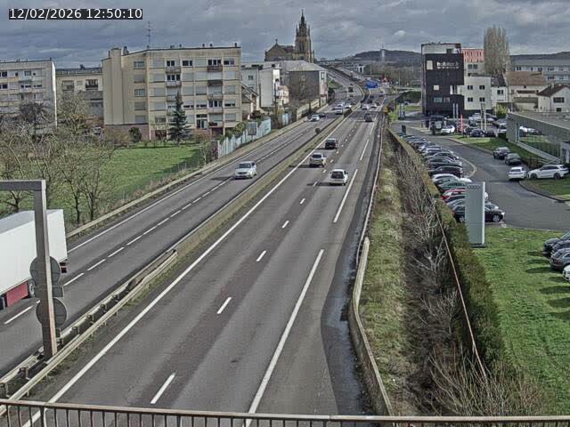 Caméra autoroute France - A31, Thionville direction Metz