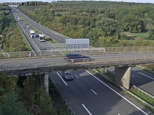 Caméra autoroute France - A31, Zoufftgen direction Luxembourg-ville, à la frontière entre la France et le Luxembourg