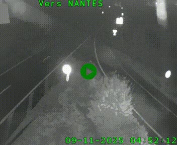 Webcam N147 au nord de Poitiers et à la jonction avec la A10