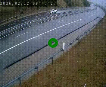 Caméra autoroute A75 à hauteur de la sortie 42 (Rodez, Laissac, Aire de l'Auvergne) située sur la commune d'Auberoques, près de Sévérac-le-Château