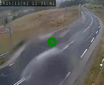 Webcam routière au niveau du col de la Chavade en Ardèche, sur la N102 à 1266 mètres d'altitude