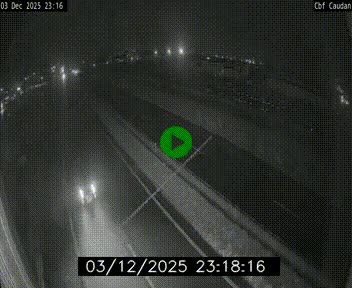 Webcam sur la N165 à hauteur de Caudan, dans le Morbihan.