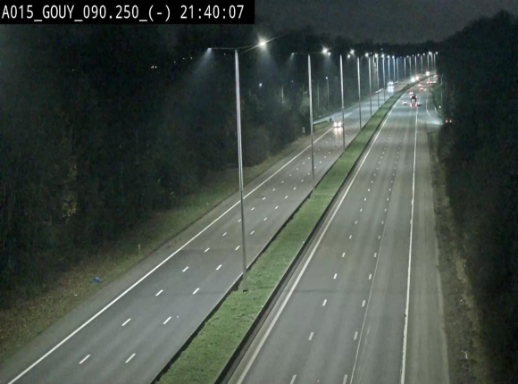 Webcam autoroute Belgique - Gouy-lez-piéton - E42 - BK 90.3
