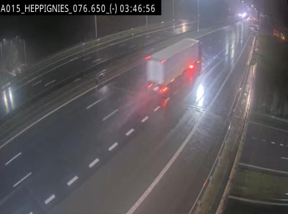 Webcam autoroute Belgique - Heppignies - E42 direction Namur - BK 76.4
