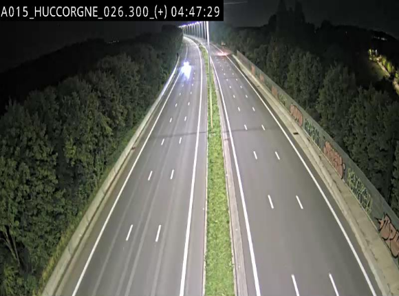 Webcam autoroute Belgique - Viaduc de Huccorgne - E42 