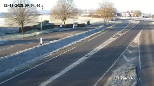 Webcam de surveillance sur D604 (France) à Phalsbourg, cadrée vers Phalsbourg, proposant une information routière utile aux déplacements quotidiens.