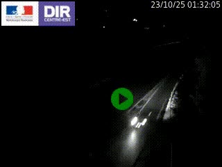 Webcam sur la Nationale 201 à hauteur de la sortie Chambéry-Nord, avant à la jonction entre l'A41 et l'A43, en direction de Lyon