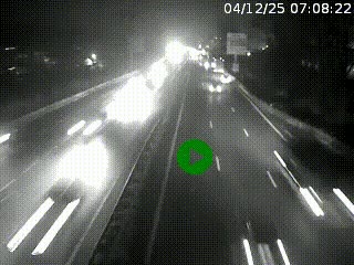 Caméra routière à hauteur des centres commerciaux et de la sortie 14 en direction d'Albertville