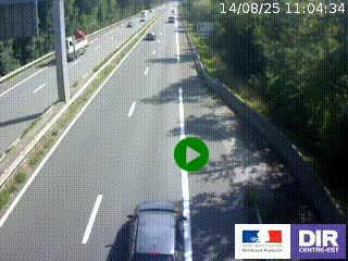 Webcam sur la nationale N90 à Gilly-sur-Isère, en direction et à proximité d'Albertville