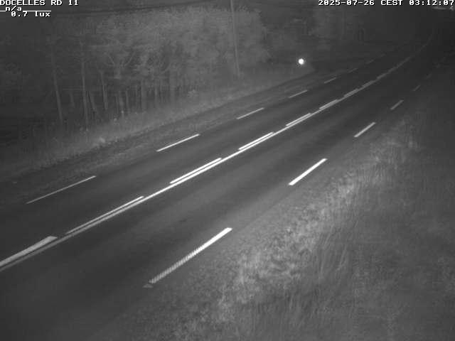 Webcam à 424 mètres d'altitude dans la Tranchée de Docelles dans les Vosges, à proximité d'Epinal sur la route de Gerardmer (D11)