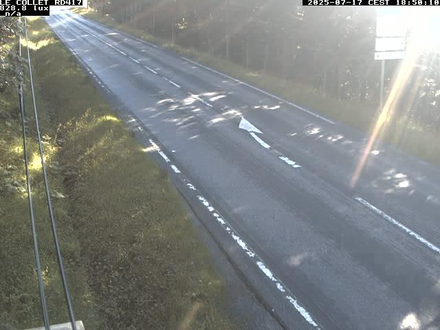 Caméra du Collet sur la route de Colmar (D417)