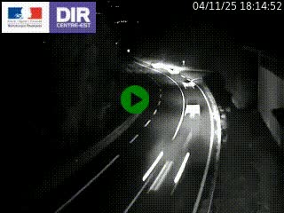 Caméra trafic sur la N90 à Bourg-Saint-Maurice, en provenance d'Aoste et en direction d'Albertville