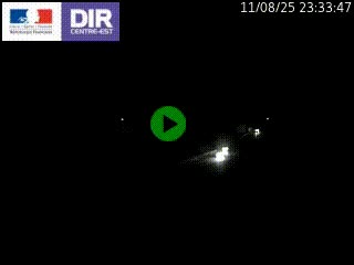 Caméra trafic à Meylan sur la Rocade-Sud de Grenoble en direction d'Aix-en-Provence