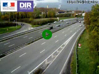 Caméra routière à hauteur de la sortie 15 Chambéry-centre au PK 4,103 en direction d'Albertville