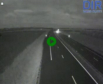 Webcam sur A84 à hauteur de l'échangeur de Poilley avec la N175, au sud d'Avranches