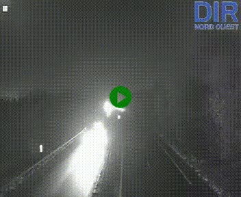 Webcam sur le périphérique de Caen (N814) à l'est de la ville, à Mondeville hauteur de la sortie 2, Presqu'île-Rives de l'Orne, au bout de l'autoroute A13