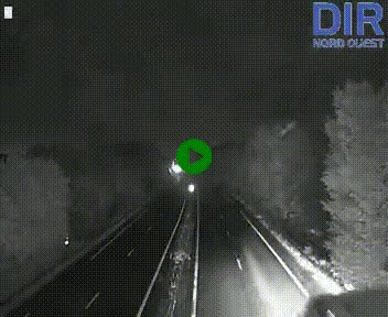 Webcam sur le périphérique de Caen (N814) à l'est de la ville, à Mondeville hauteur de la sortie 2, Presqu'île-Rives de l'Orne, au bout de l'autoroute A13
