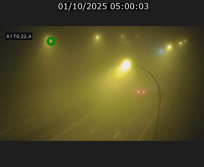 Traffic live webcam Luxembourg Flaxweiler - A1 direction Luxembourg - BK 22.4