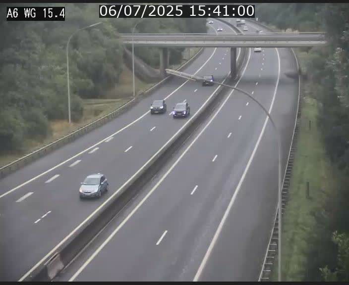 Traffic live webcam Luxembourg Capellen - A6 - BK 15.4 - direction Luxembourg/France/Allemagne