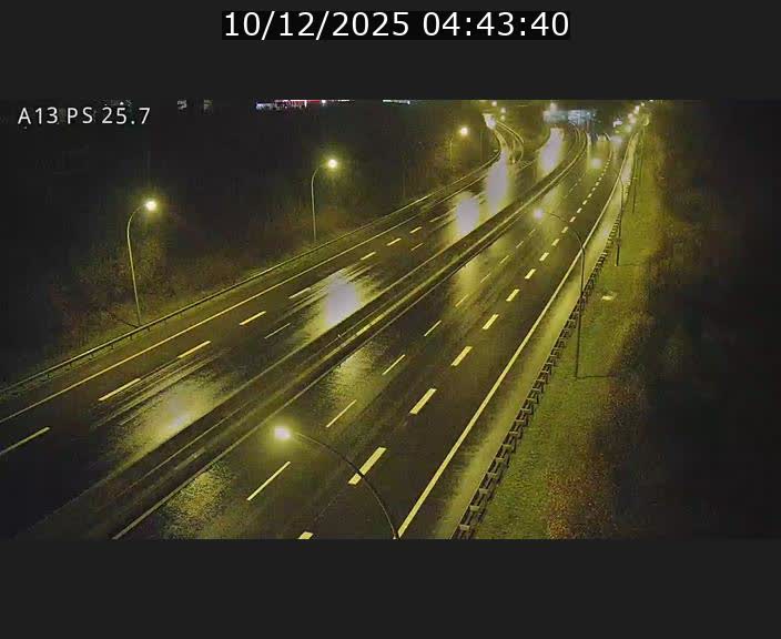 Traffic live webcam Luxembourg Frisange - A13 direction Allemagne - BK 26