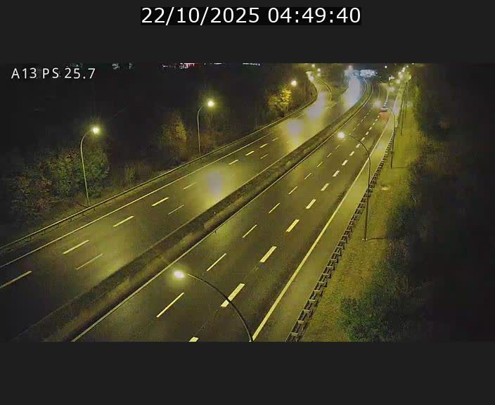 Traffic live webcam Luxembourg Frisange - A13 direction Allemagne - BK 26