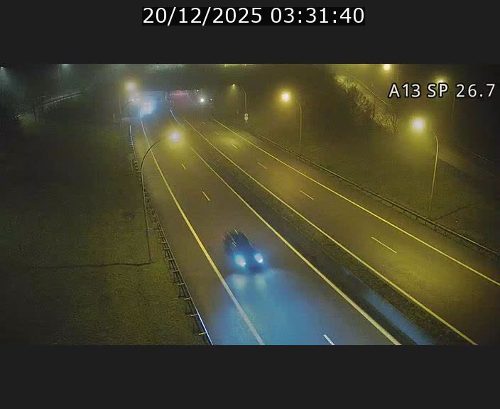Traffic live webcam Luxembourg Frisange - A13 direction Luxembourg-ville - BK 26.7