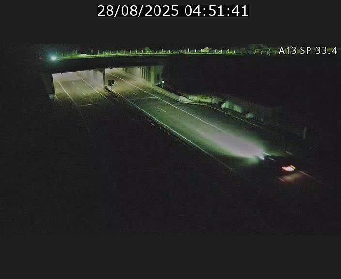 Webcam trafic sur A13 à hauteur d'Altwies en direction de Mondorf-les-bains et en provenance de l'Allemagne