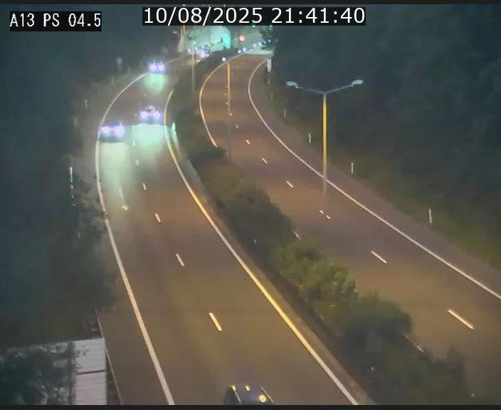 Traffic live webcam Luxembourg Differdange - A13 direction Esch-sur-Alzette - BK 4.5