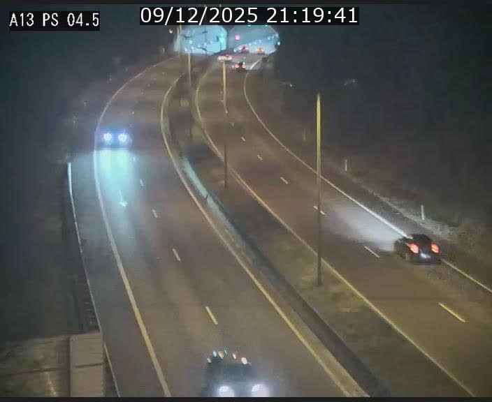 Traffic live webcam Luxembourg Differdange - A13 direction Esch-sur-Alzette - BK 4.5