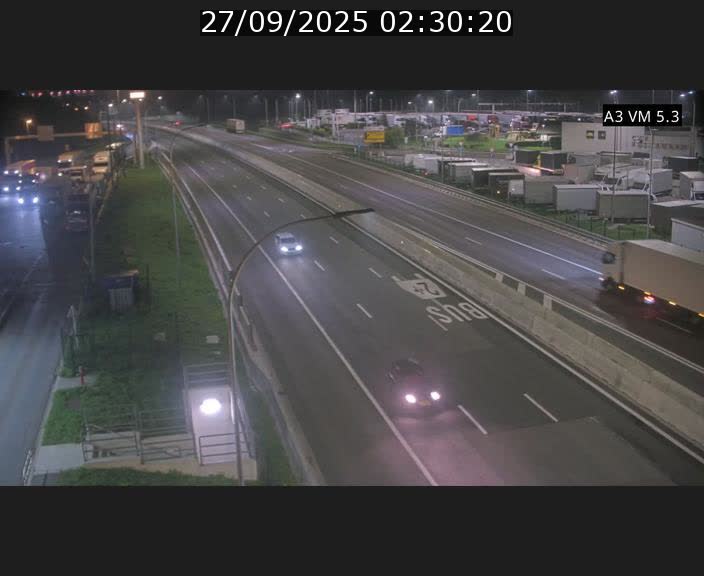 Traffic live webcam Luxembourg Aire de Berchem - A3 - BK 5 - direction France