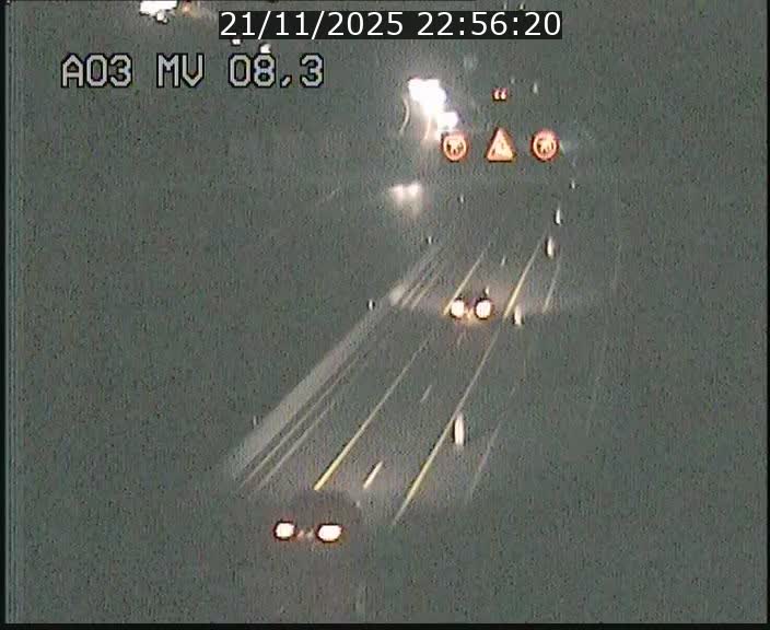 Webcam Autoroute après la Croix de Bettembourg en direction de Luxembourg sur l'A3