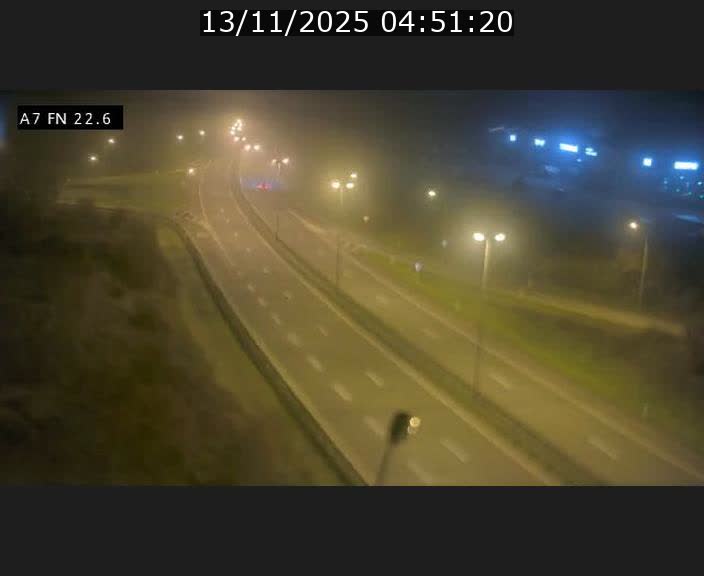 Caméra trafic Luxembourg - A7, Colmar-berg direction Mersch