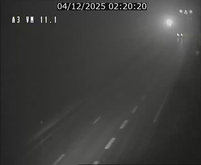 Webcam à la frontière franco-luxembourgeoise, avant la Croix de Bettembourg - BK 11.1 - direction Luxembourg-ville