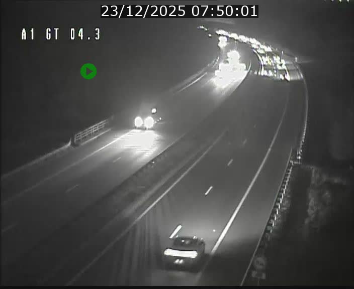 Traffic live webcam Luxembourg Itzig - A1 direction Sandweiler - BK 4.3