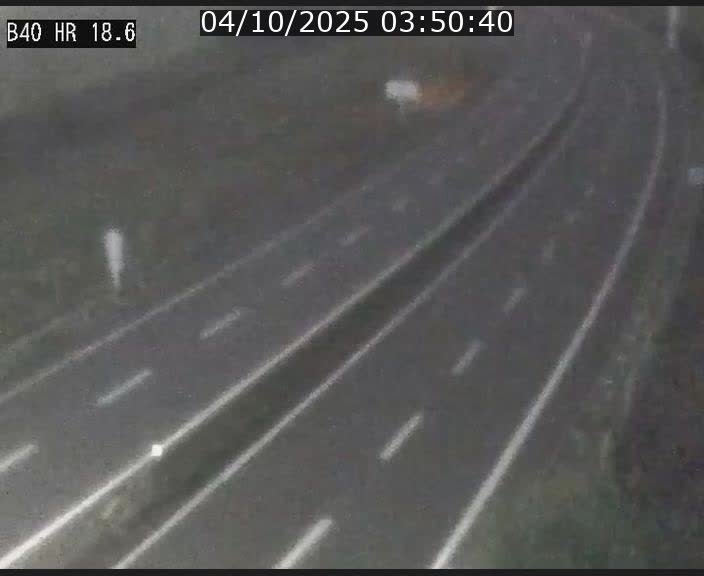 Webcam sur la route de liaison entre Micheville et Esch-Belval à la frontière entre le Luxembourg et la France. Vue orientée vers la Lorraine.