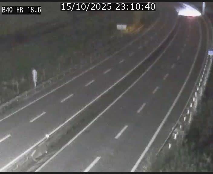 Webcam sur la route de liaison entre Micheville et Esch-Belval à la frontière entre le Luxembourg et la France. Vue orientée vers la Lorraine.