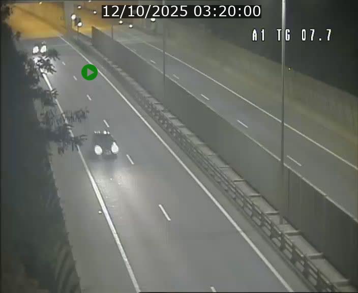Traffic live webcam Luxembourg Kirchberg - A1 direction Luxembourg-ville - BK 7.7