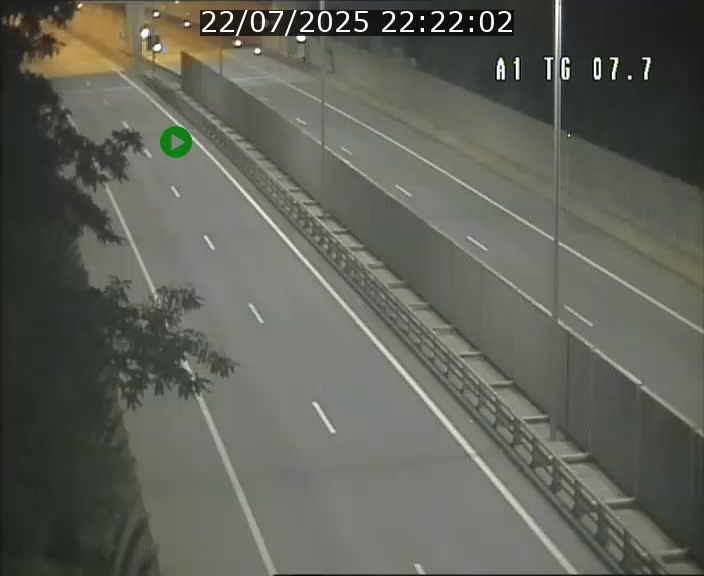 Traffic live webcam Luxembourg Kirchberg - A1 direction Luxembourg-ville - BK 7.7