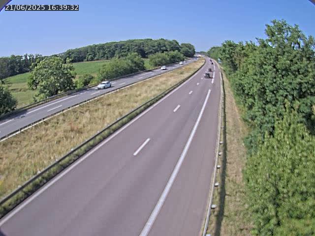 Caméra autoroute France - A31, Fey direction Metz