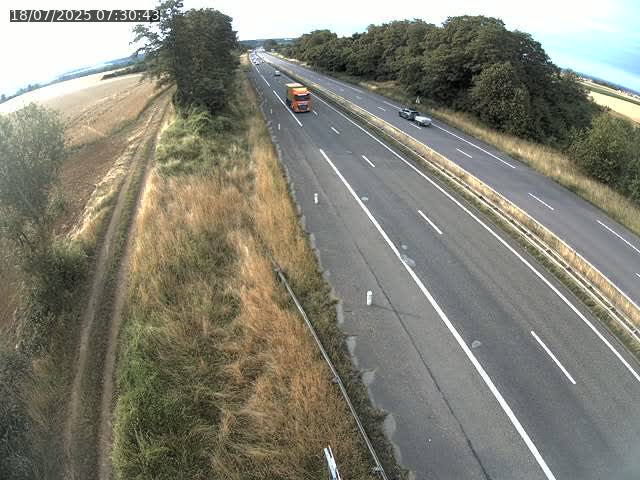 Caméra autoroute France - A30, Havange direction Metz