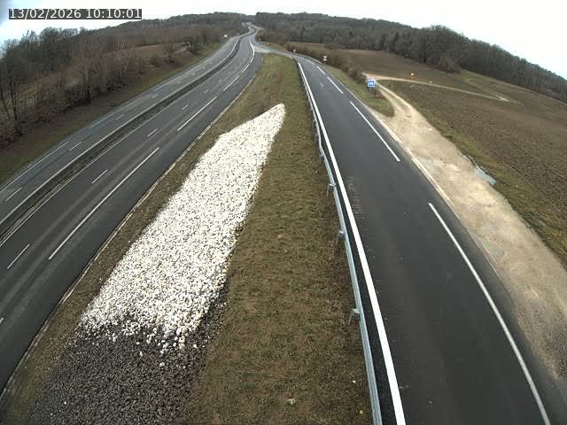 Webcam trafic à la Houpette, sur la Nationale 4 (N4) dans la commune de Rupt-aux-Nonains