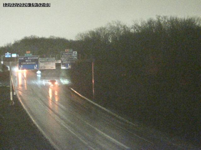 Caméra autoroute France - Biffurcation A31/A33, Laxou direction Nancy