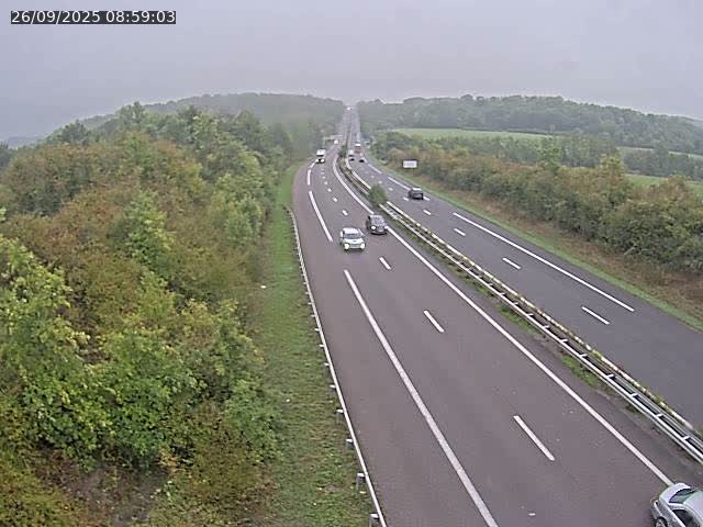 Caméra autoroute France - A33, Saint-Nicolas-de-Port direction Lunéville