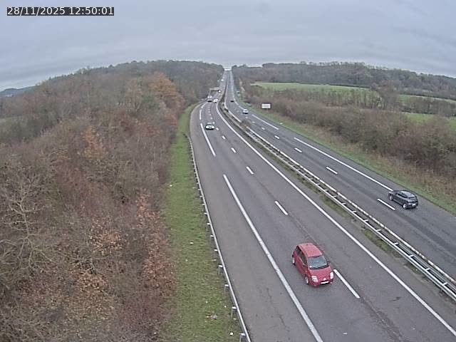 Caméra autoroute France - A33, Saint-Nicolas-de-Port direction Lunéville