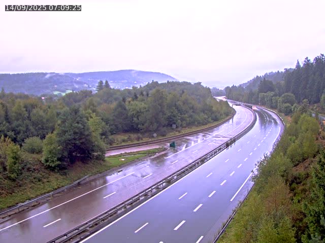 Caméra autoroute France - N57, Côte de la demoiselle direction Remiremont