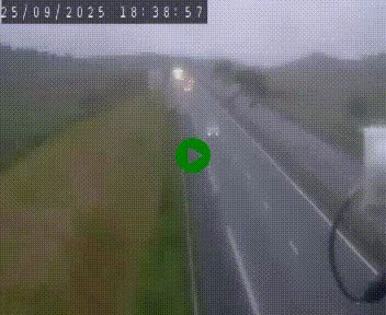 Caméra autoroute A75 à hauteur de Le Crest, en direction de Montpellier